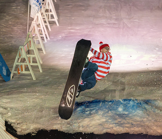 Pond skimming during the 2026 Snowfest - Feb 2026