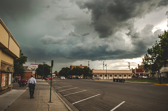 At 1557 on July 15, 2015, a tornado warning was issued by the state of Idaho. Though it never came in contact with the ground, it did make for some great photojournalistic images.