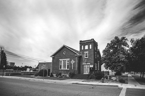 A Community Presbyterian Church on the corner of College Ave, near the BYU-Idaho campus.