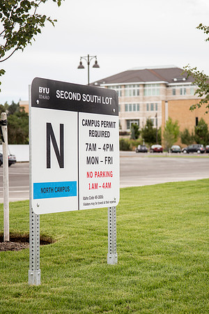 Construction is completed on the parking lot on Second South.