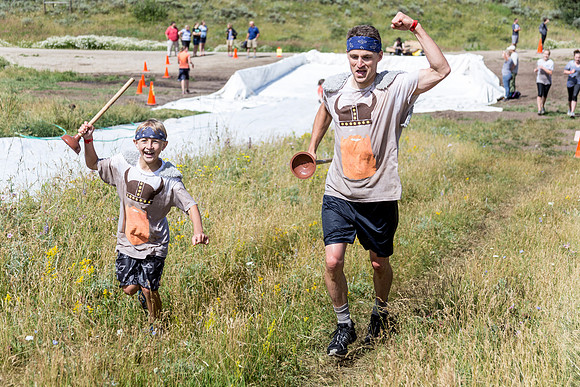 The Viking Race, held by wellness activities, is a great way to go outside with friends and school mates and have fun on an adventurous run.