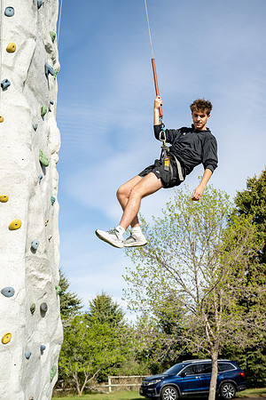 Beaver Dick Park Rock Wall Set Up - May 2025