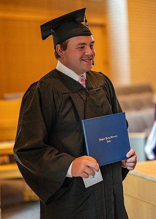 Graduates during convocation for the College of Language and Letters.