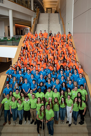 Campus Life students in the I-Center.
