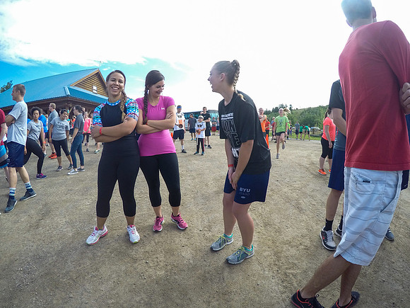 The Viking Race, held by wellness activities, is a great way to go outside with friends and school mates and have fun on an adventurous run.