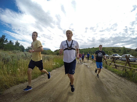 The Viking Race, held by wellness activities, is a great way to go outside with friends and school mates and have fun on an adventurous run.