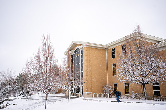 Snowfall on Campus - Feb 2026