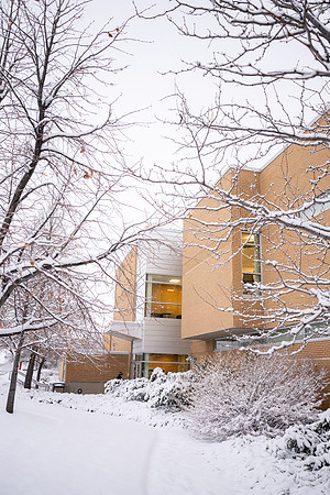 Snowfall on Campus - Feb 2026