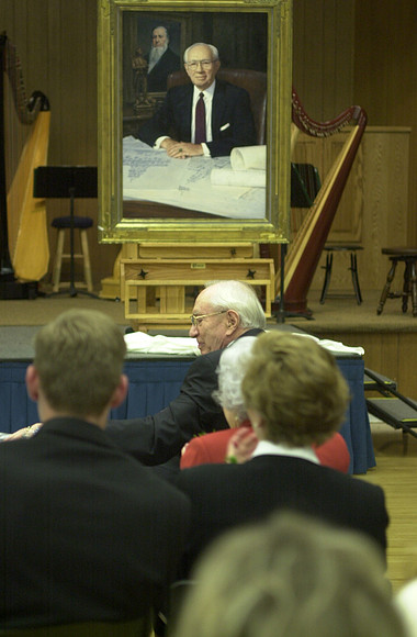 Hinckley Building Dedication Luncheon - Oct 2002