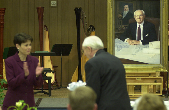 Hinckley Building Dedication Luncheon - Oct 2002