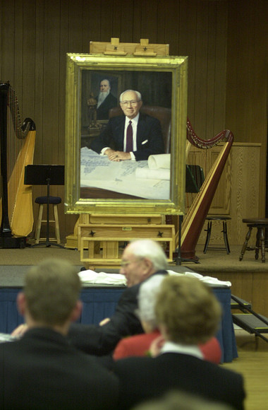 Hinckley Building Dedication Luncheon - Oct 2002