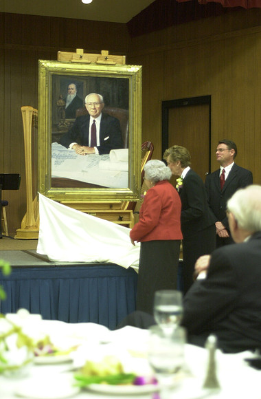 Hinckley Building Dedication Luncheon - Oct 2002