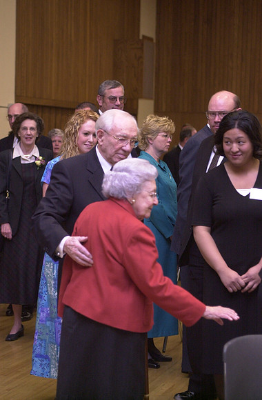 Hinckley Building Dedication Luncheon - Oct 2002