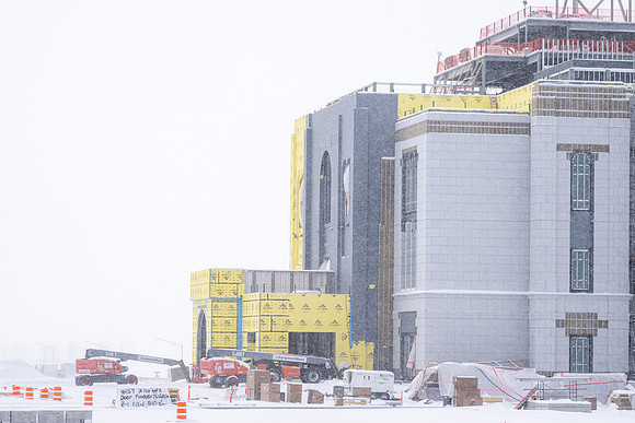 Teton River Idaho Temple Construction - Feb 2026