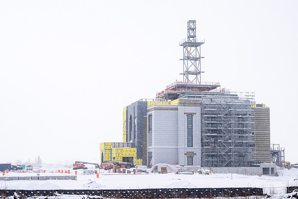 Teton River Idaho Temple Construction - Feb 2026