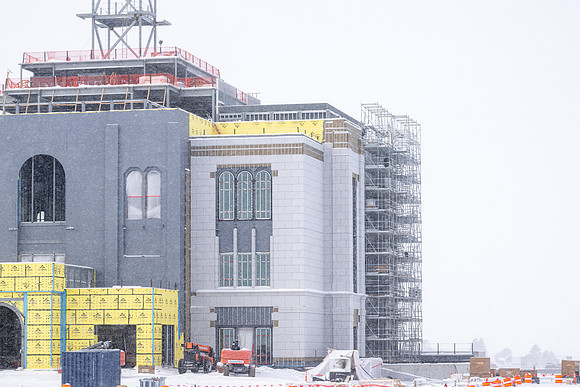 Teton River Idaho Temple Construction - Feb 2026