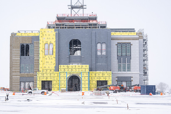Teton River Idaho Temple Construction - Feb 2026