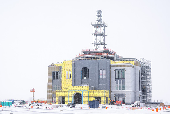 Teton River Idaho Temple Construction - Feb 2026
