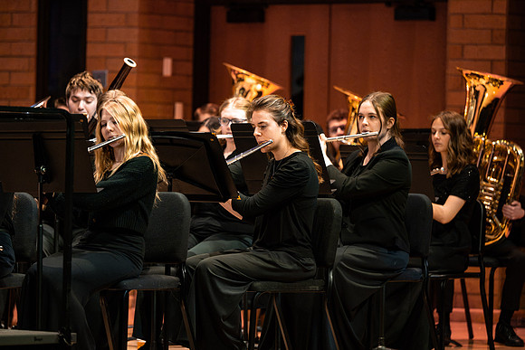 Symphony Band with President Meredith- Feb 2026