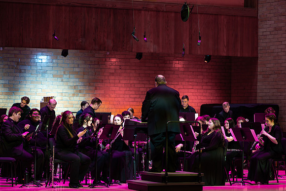 Symphony Band with President Meredith- Feb 2026