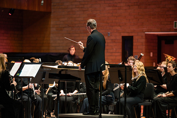 Symphony Band with President Meredith- Feb 2026