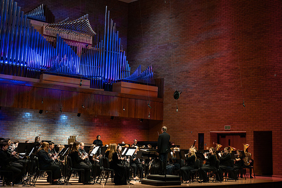 Symphony Band with President Meredith- Feb 2026