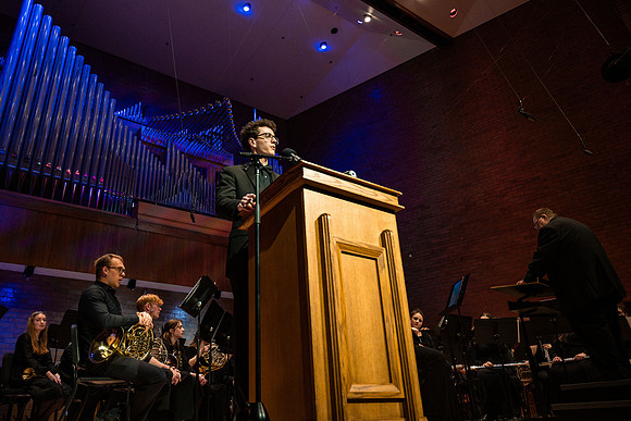 Symphony Band with President Meredith- Feb 2026