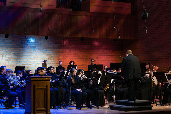 Symphony Band with President Meredith- Feb 2026