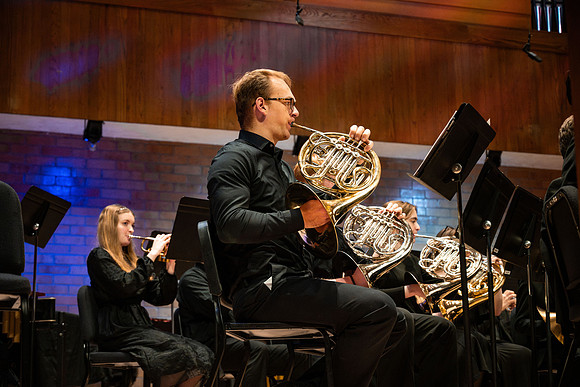 Symphony Band with President Meredith- Feb 2026