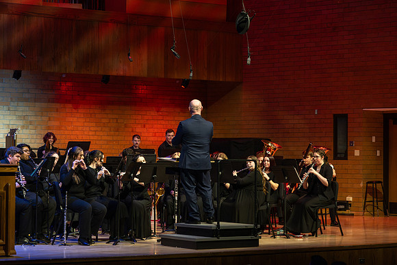 Symphony Band with President Meredith- Feb 2026