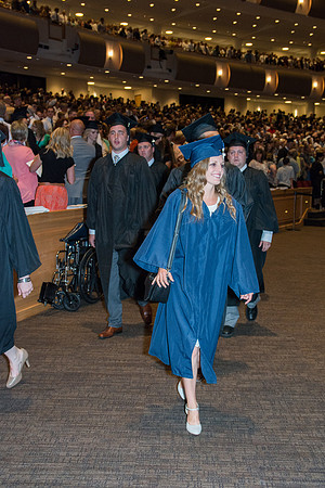 Brigham Young University-Idaho graduates at Commencement ceremony. Photo by Ryan Chase