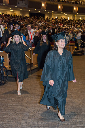 Brigham Young University-Idaho graduates at Commencement ceremony. Photo by Ryan Chase