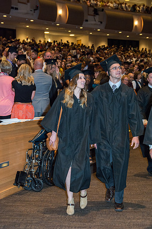 Brigham Young University-Idaho graduates at Commencement ceremony. Photo by Ryan Chase