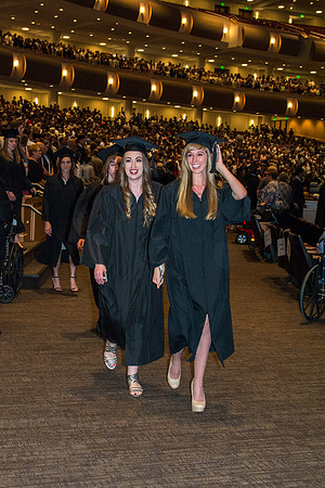 Brigham Young University-Idaho graduates at Commencement ceremony. Photo by Ryan Chase