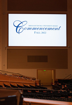 BYU-Idaho Graduation Commencement, Dec 2022