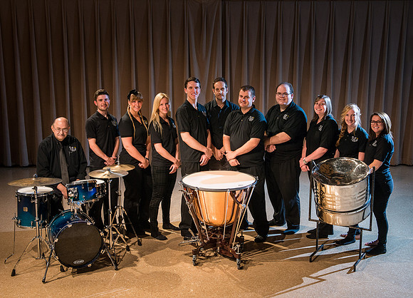Percussion Ensemble group photo