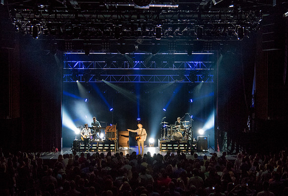 Songwriter and Singer, Mat Kearney, performs at BYU-Idaho.