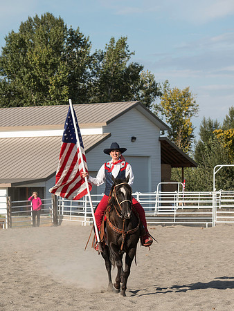 Julie Lee is an Americana horseback rider and has been affiliated with teaching at BYU-Idaho.