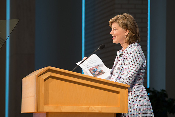 BYU-Idaho Education Week: Strengthening individual and families through lifelong learning. Jane Johnson gives the key note address at the opening ceremony.