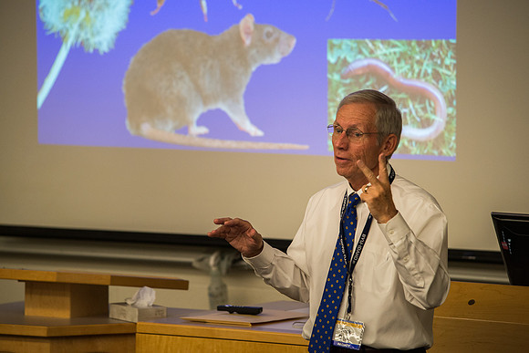 BYU-Idaho Education Week: Strengthening individual and families through lifelong learning. Rick Davis taught:The Columbian Exchange America before and after Columbus.