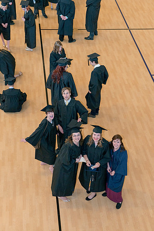 Graduates at BYU-Idaho Summer Graduation.