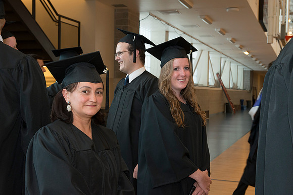 Graduates at BYU-Idaho Summer Graduation.