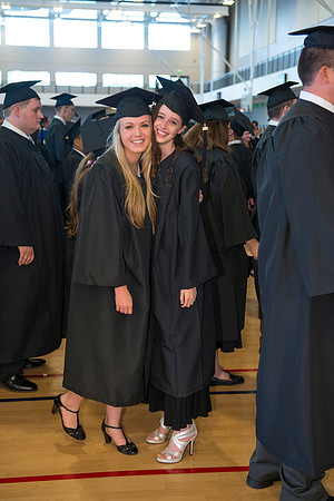 Graduates at BYU-Idaho Summer Graduation.