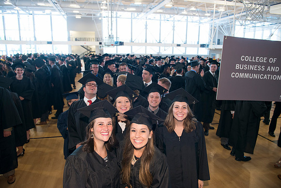 Graduates at BYU-Idaho Summer Graduation.