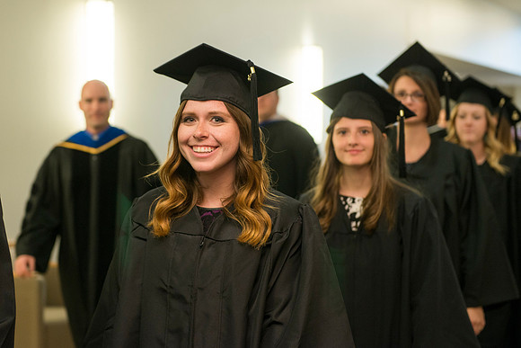 Graduates at BYU-Idaho Summer Graduation.
