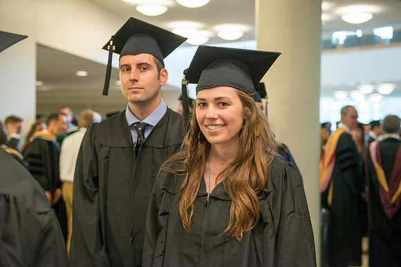 Graduates at BYU-Idaho Summer Graduation.