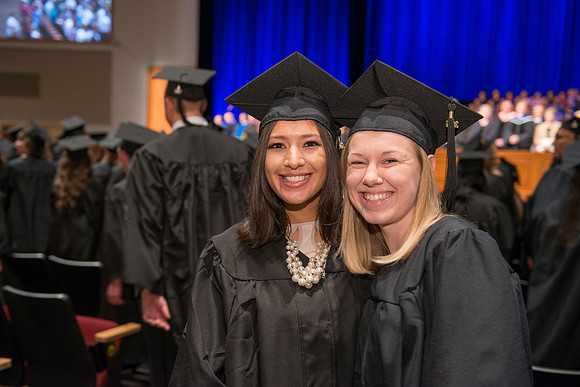 Graduates at BYU-Idaho Summer Graduation.