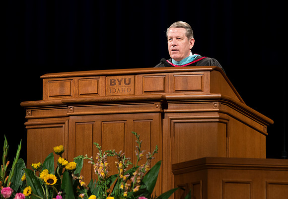 Commencement address to graduates at BYU-Idaho.