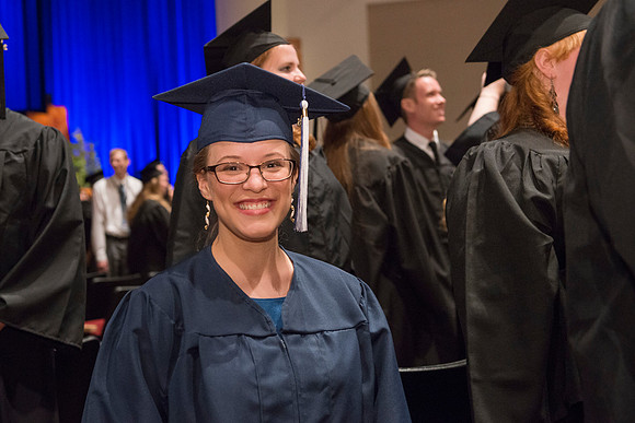 Graduates at BYU-Idaho.