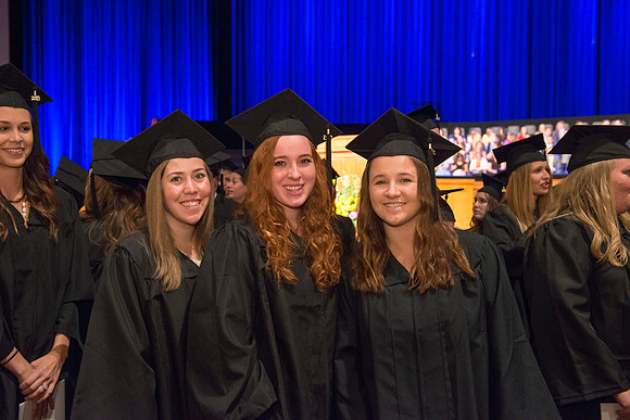 Graduates at BYU-Idaho Summer Graduation.